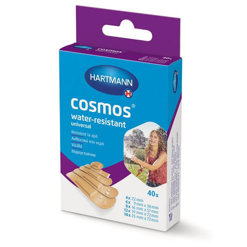 Plasturi COSMOS Water-resistant stripuri, 5 marimi|Medizone