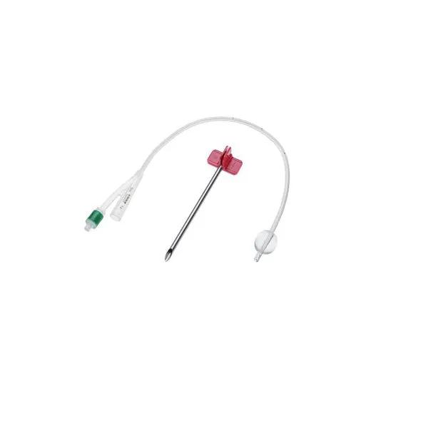Set pentru cateterizare suprapubiana Cystofix, varf drept cu balon