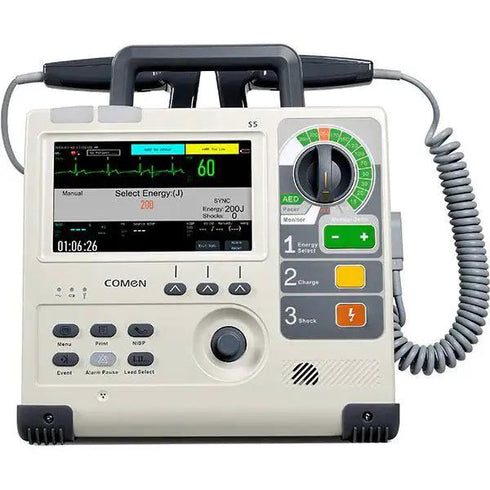 Defibrilator S5 Comen, cu SpO2, NIBP, EtCO2