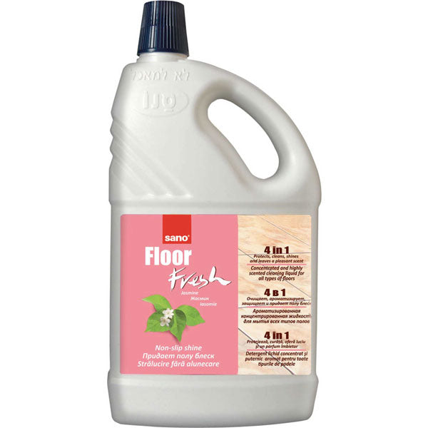 Detergent lichid pardoseli Sano, Floor Fresh Jasmine, 2L by Sano