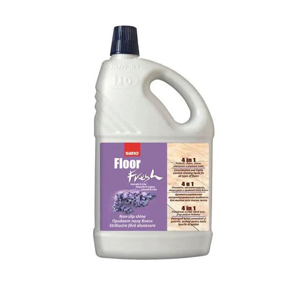 Detergent lichid pardoseli, Sano Floor Fresh Liliac, 1L
