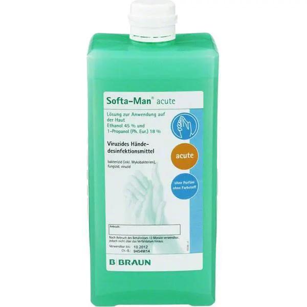 Dezinfectant maini SOFTA MAN ACUTE, 1000 ml