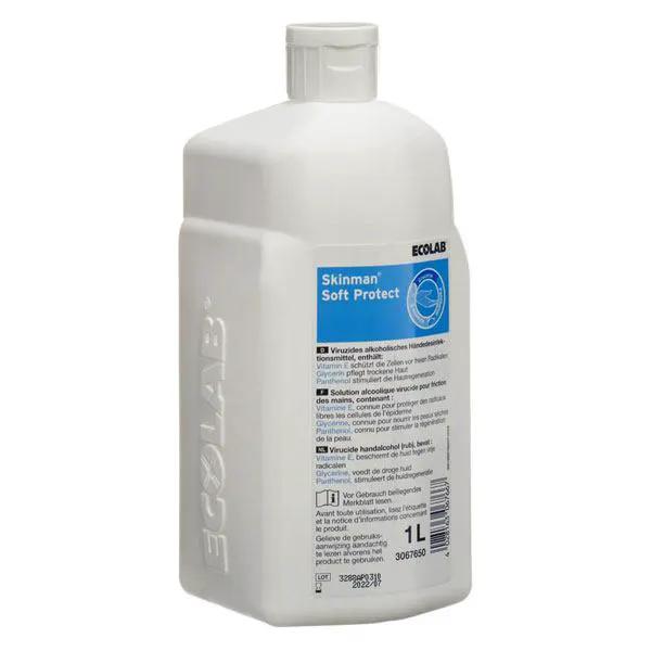 Dezinfectant de maini SKINMAN SOFT PROTECT, 1000 ml