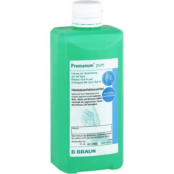 Dezinfectant maini PROMANUM PURE, 1000 ml