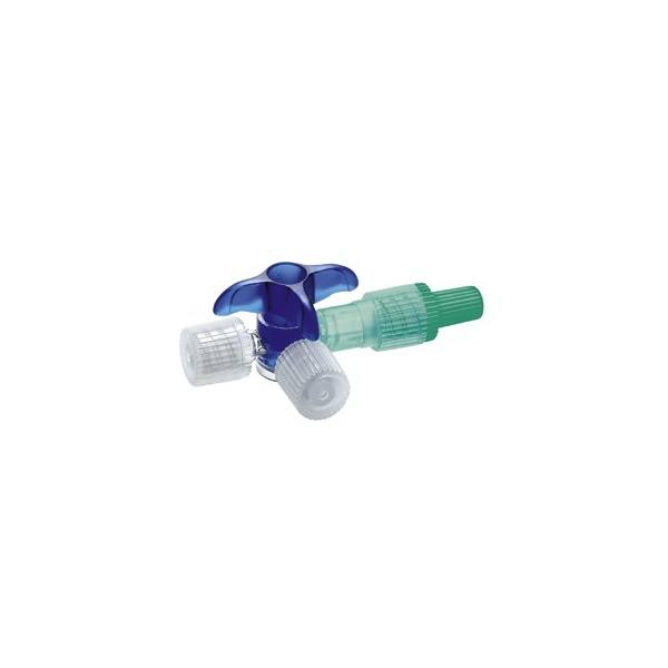 Robinet cu 3 cai Discofix C-3, Blue | Medizone