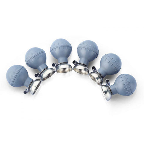 Electrozi ECG, nichelati, tip ventuza, 6 buc. | Medizone.ro