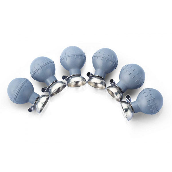 Electrozi ECG, nichelati, tip ventuza, 6 buc. | Medizone.ro