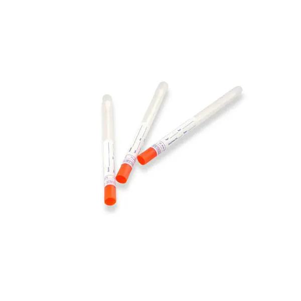 Recoltoare exsudat faringian, in tub, plastic+bumbac, 100 buc.