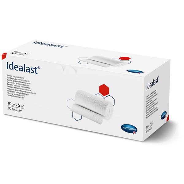 Fasa elastica alba IDEALAST, 10 cm x 5 m|Medizone