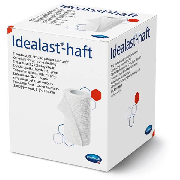 Fasa elastica autoadeziva IDEALAST-HAFT, 8 cm x 4 m|Medizone