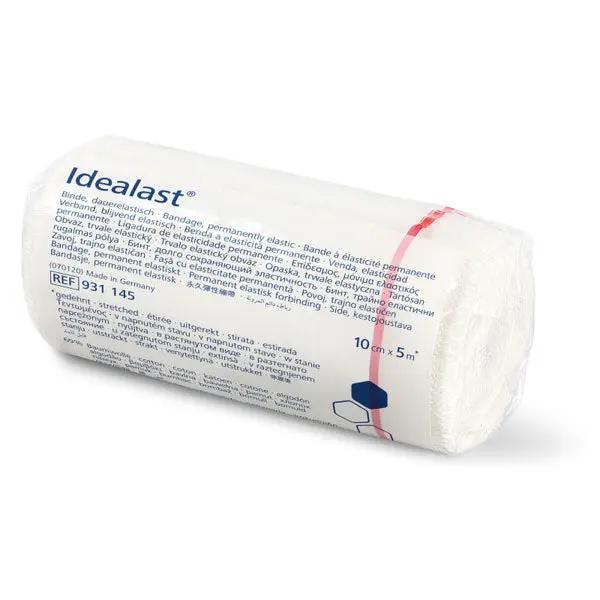 Fasa elastica alba IDEALAST, 10 cm x 5 m