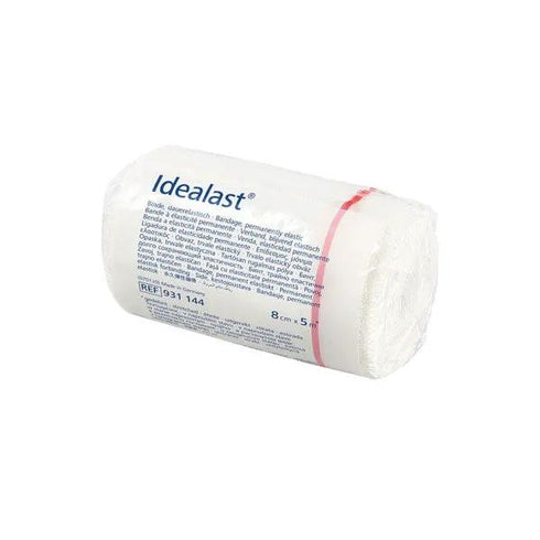 Fasa elastica alba IDEALAST, 8 cm x 5 m