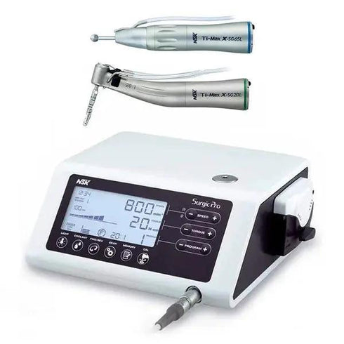 Fiziodispenser Surgic Pro Optic + piesa contraunghi X-SG20L + piesa dreapta X-SG65L NSK