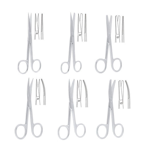 Foarfeca chirurgicala dreapta/curba by Raydent