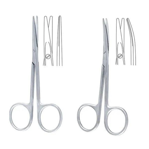 Foarfeca strabism dreapta/curba, 11.5 cm