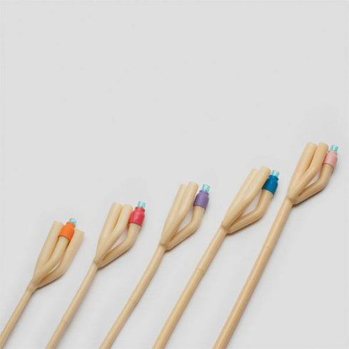 din latex în strat de silicon, cu valvă de plastic și balon de 30 ml,