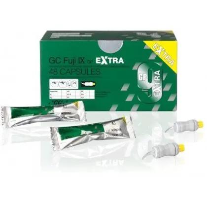 Ciment ionomer sticla GC Fuji IX Extra, 50 capsule