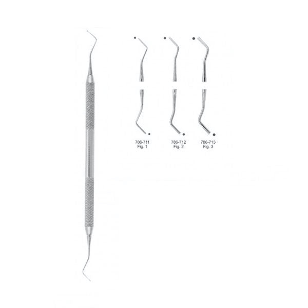 Fuloar cu cap dublu-zimtat, diverse modele by Raydent