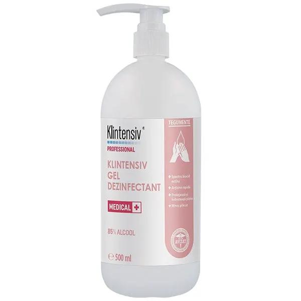 Gel dezinfectant maini KLINTENSIV, 500 ml