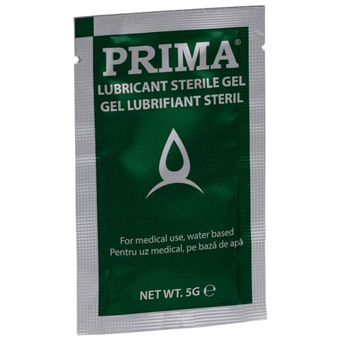 Gel lubrifiant steril PRIMA, pentru uz medical, 5 g