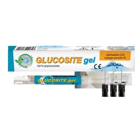Solutie pungi parodontale Glucosite Gel, 2 ml, Cerkamed