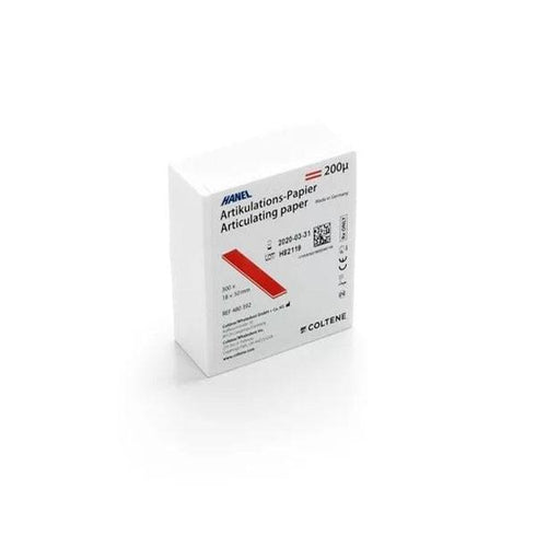 Hartie articulatie, 200µ|Medizone