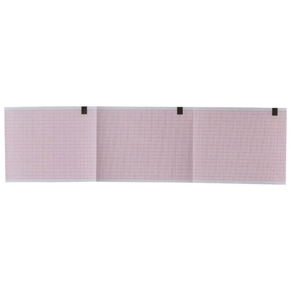Hârtie caroiată pentru electrocardiografe, monitoare pacient, monitoare fetale, defibrilatoare.
