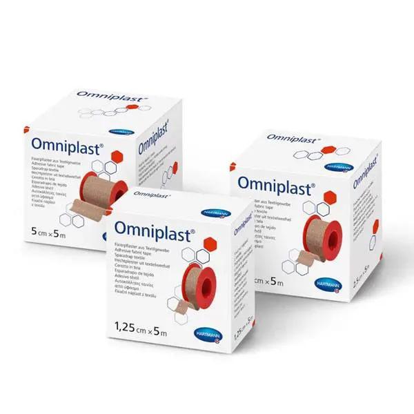Leucoplast pe suport textil OMNIPLAST, diverse dimensiuni