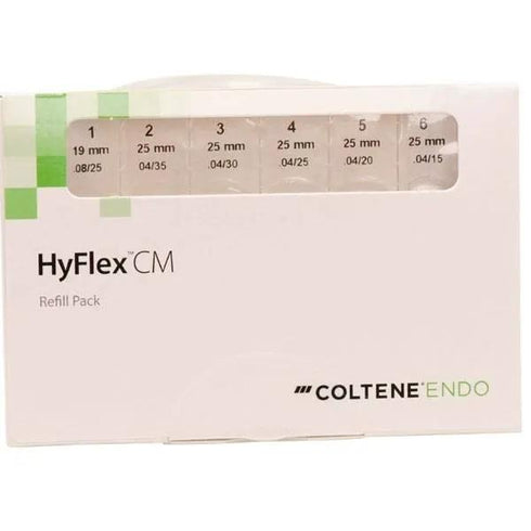 Ace rotative HyFlex CM NiTi Crown Down L, 25 mm