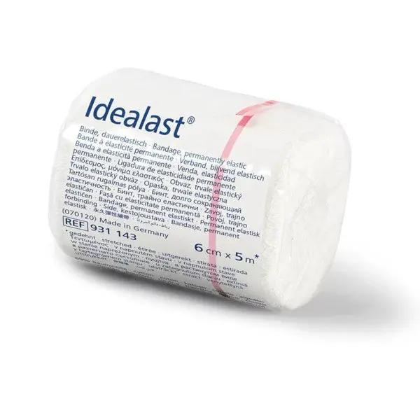 Fasa elastica alba IDEALAST, 6 cm x 5 m