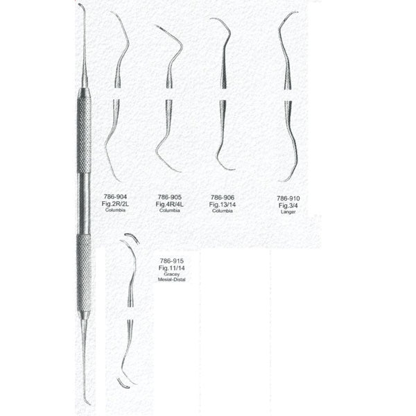 Instrument de detartraj, diverse modele | medizone.ro