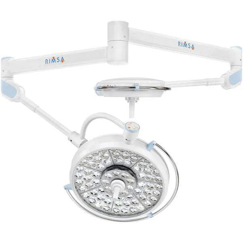 Lampa de operatie cu lumina scialitica cu LED Rimsa Pentaled 63N+63N