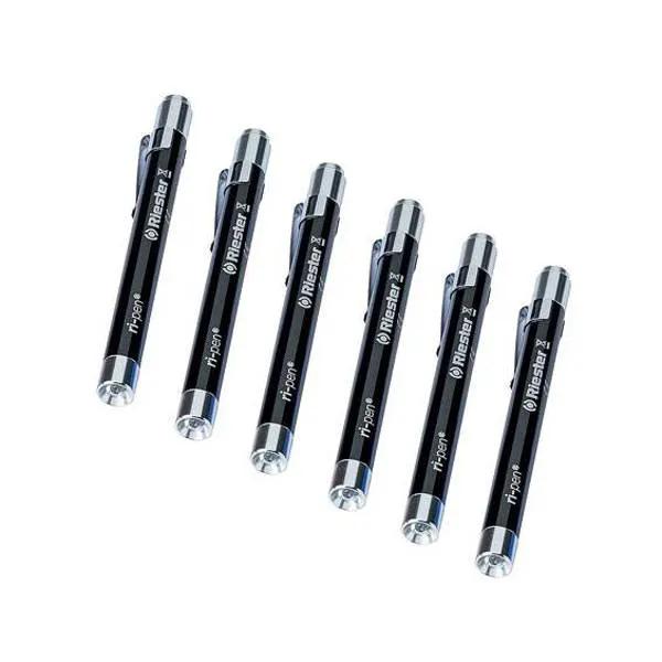 Lanterne medicale Riester Ri-Pen LED, 6 buc./set, negru