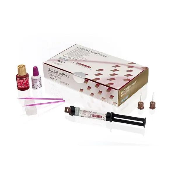 Ciment rasinic definitiv G-cem LinkForce Starter Kit Translucent
