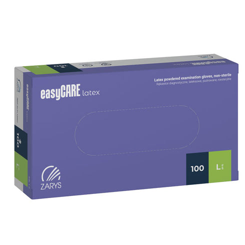 Manusi examinare latex pudrate easyCARE, 100 buc. by Zarys