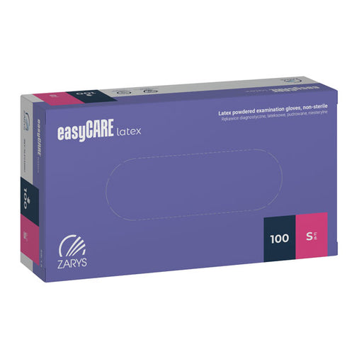 Manusi examinare latex pudrate easyCARE, 100 buc. by Zarys