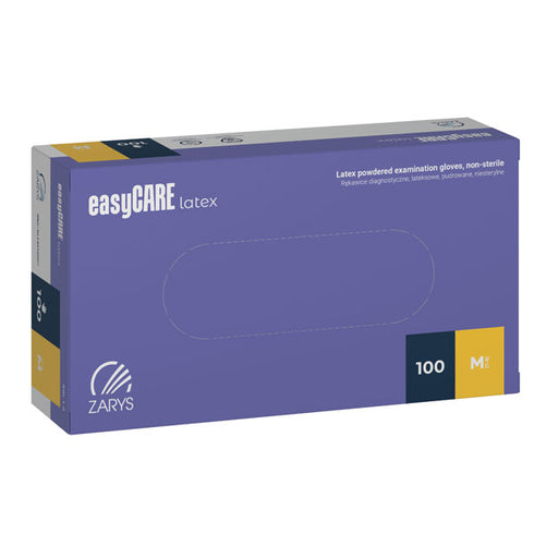 Manusi examinare latex pudrate easyCARE, 100 buc. by Zarys