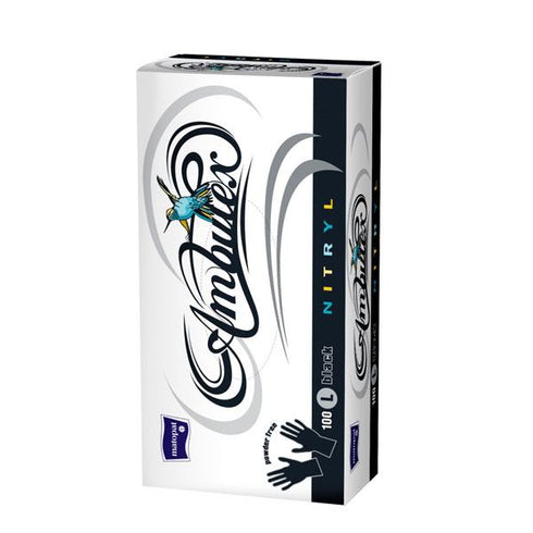 Manusi negre nitri Ambulex | Medizone - magazin medical de incredere