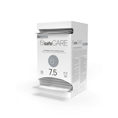 Manusi chirurgicale sterile pudrate safeCARE by Zarys