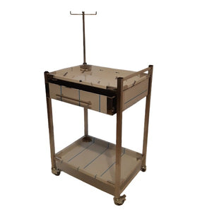 Masa EKG, din inox, cu sertar|Medizone