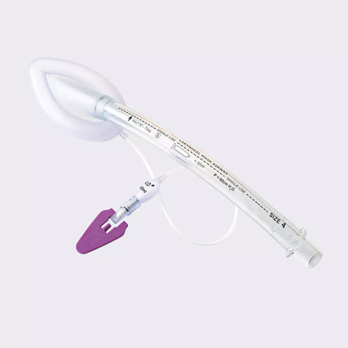 Masca laringiana, din PVC, de unica folosinta, sterila