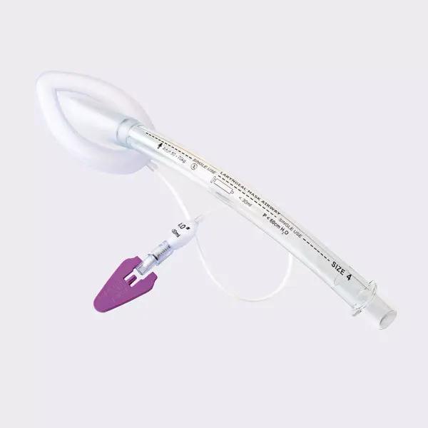 Masca laringiana, din PVC, de unica folosinta, sterila, 5 buc