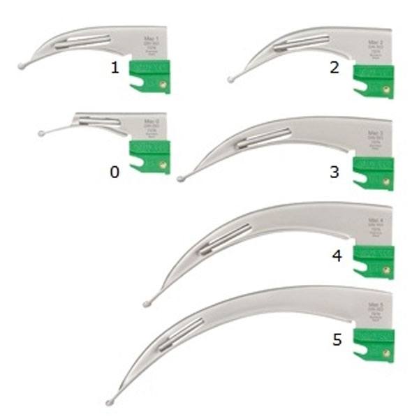 Lame laringoscop Economy McIntosh, nr. 0-5, Ka-We | medizone.ro