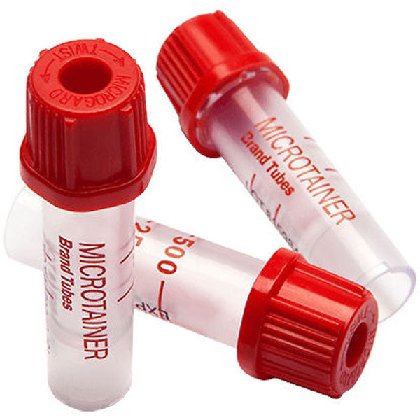Microtainer biochimie cu clot activator, 0.5 ml, 100 buc.
