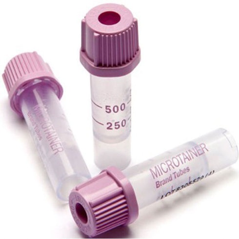 Microtainer hematologie K3EDTA, 0.5 ml, 100 buc.