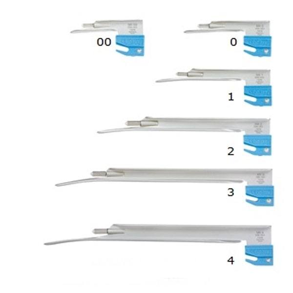 Lame laringoscop Economy Miller, nr. 00-4, Ka-We | medizone.ro