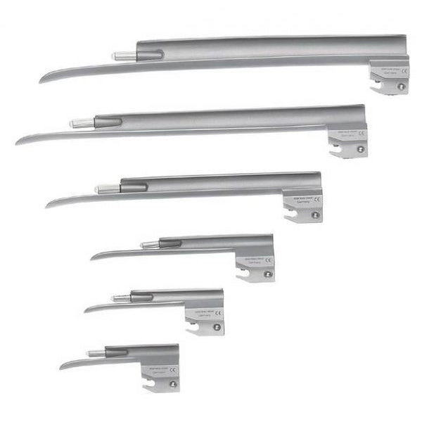 Lame laringoscop, lampa vacuum, Miller Ri-Standard, 2.7 V, Riester - medizone.ro