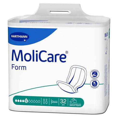 Tampoane urologice MOLICARE FORM, 5 picaturi, 32 buc.