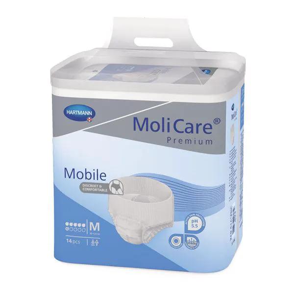 Scutece chilot MoliCare Mobile, marimea M, 14 buc.
