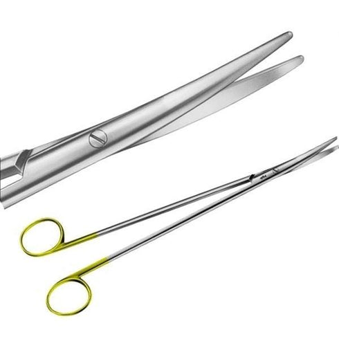 Foarfeca Nelson - Metzenbaum dreapta/curba cu TC, 30 cm | medizone.ro